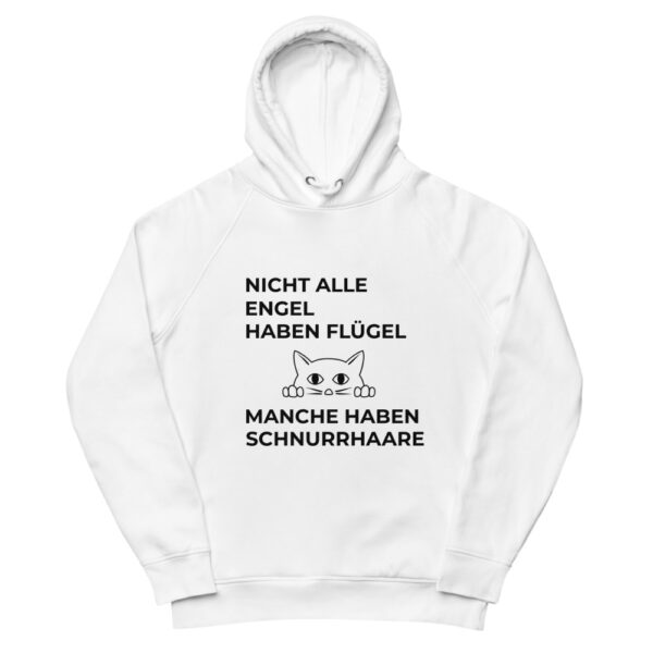 Unisex Kapuzenpullover “Nicht alle Engel haben Flügel (…) Pfoten”